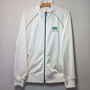 American Eagle Jacket Large Men's Y2k Vintage Track Zip Up Lightweight